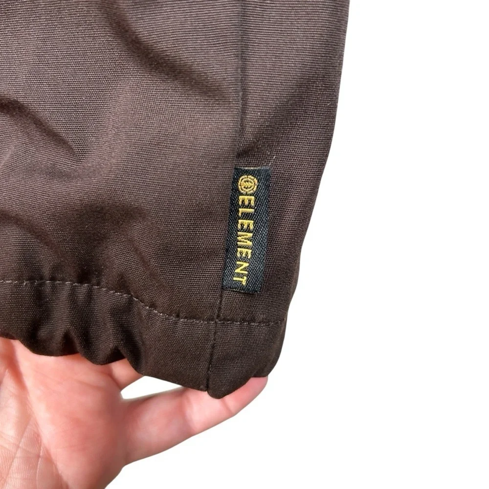 Element Men's Wolfeboro Collection Brown 'Alder' Hooded Jacket Size M